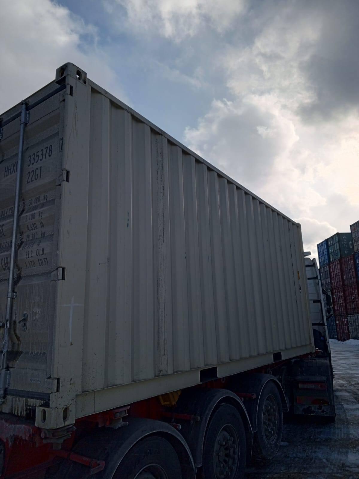 Морской контейнер HHXU3353787